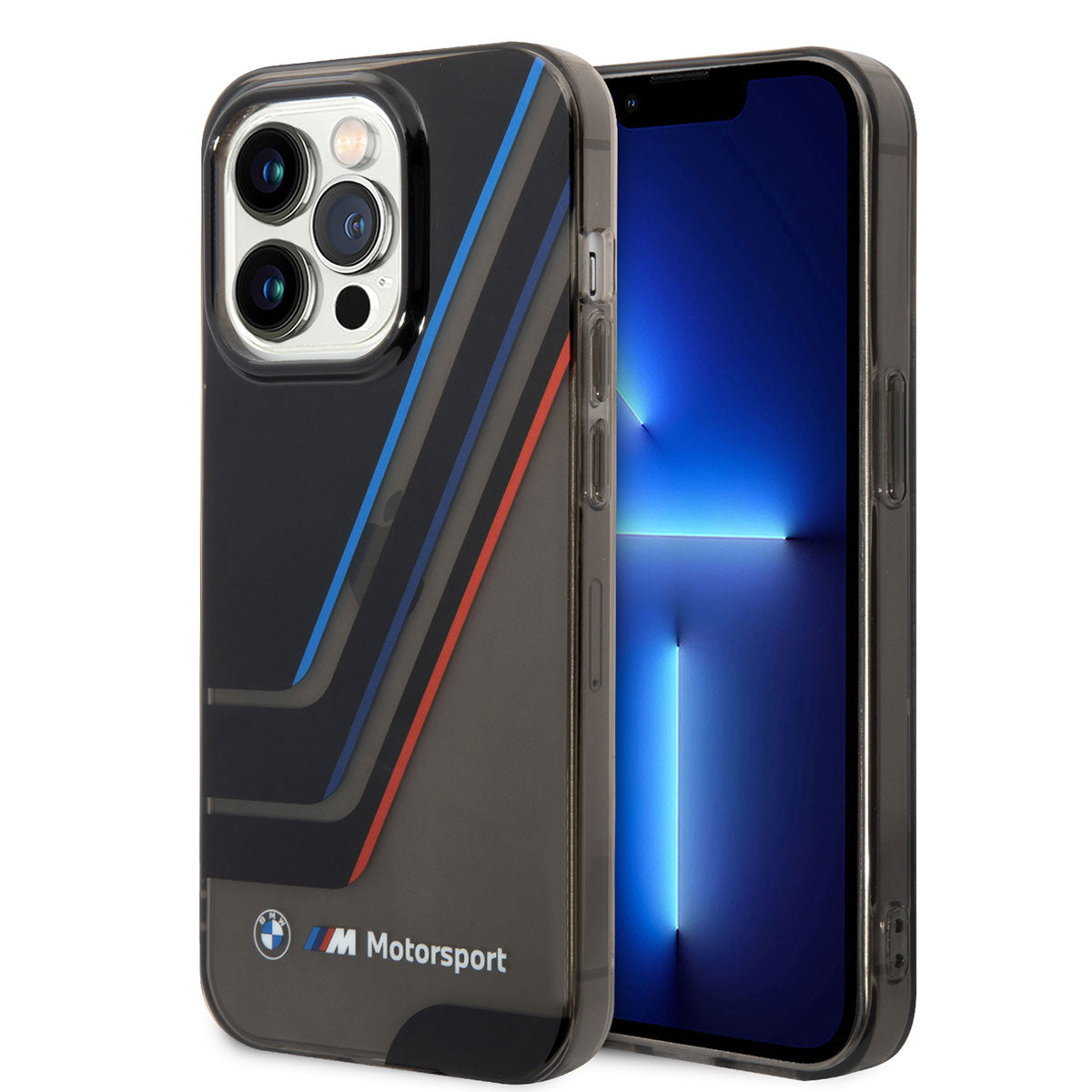 BMW iPhone 14 Pro Max Orjinal Lisanslı Yarı Transparan Çizgili Dizayn Telefon Kılıfı - 1 BMW iPhone 14 Pro Max Orjinal Lisanslı Yarı Transparan Çizgili Dizayn Telefon Kılıfı - 1
